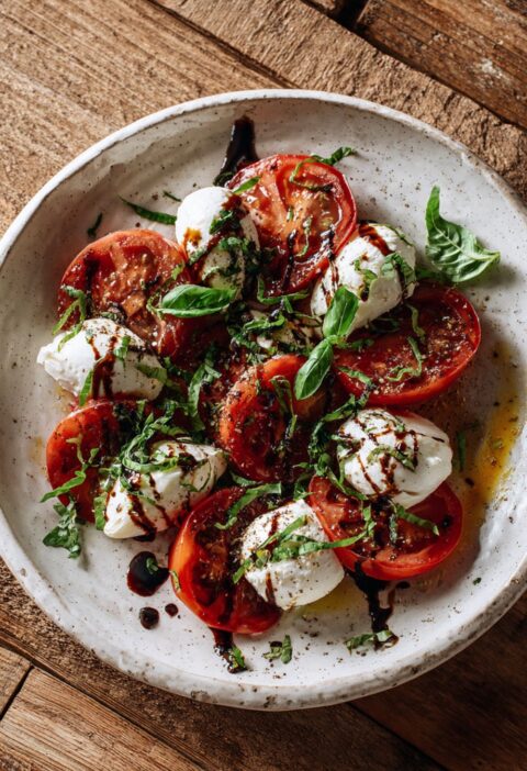 Gordon Ramsay Caprese Salad