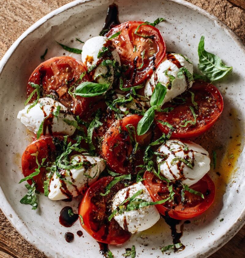 Gordon Ramsay Caprese Salad