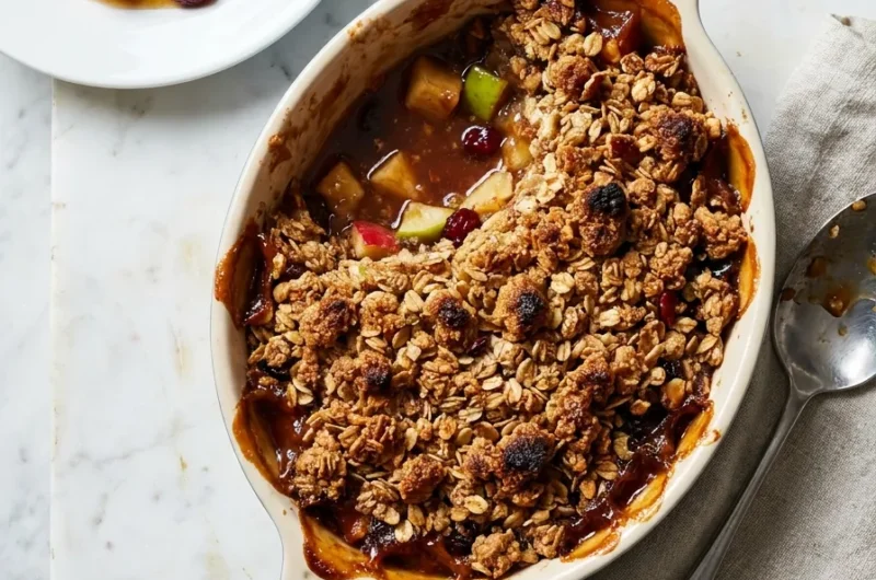 Gordon Ramsay Apple Crumble