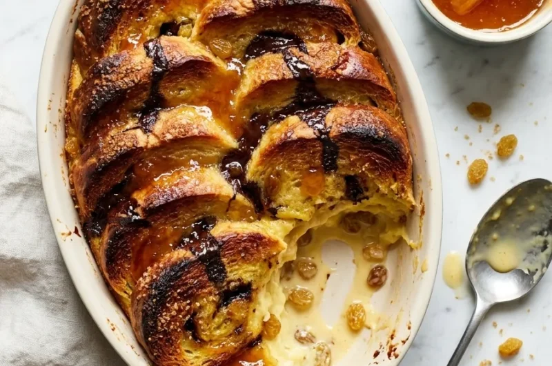 Gordon Ramsay Bread and Butter Pudding