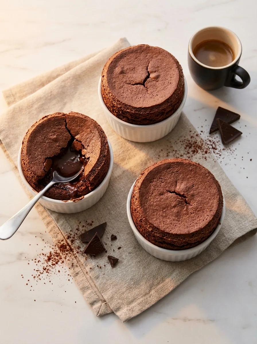 Gordon Ramsay Chocolate Soufflé