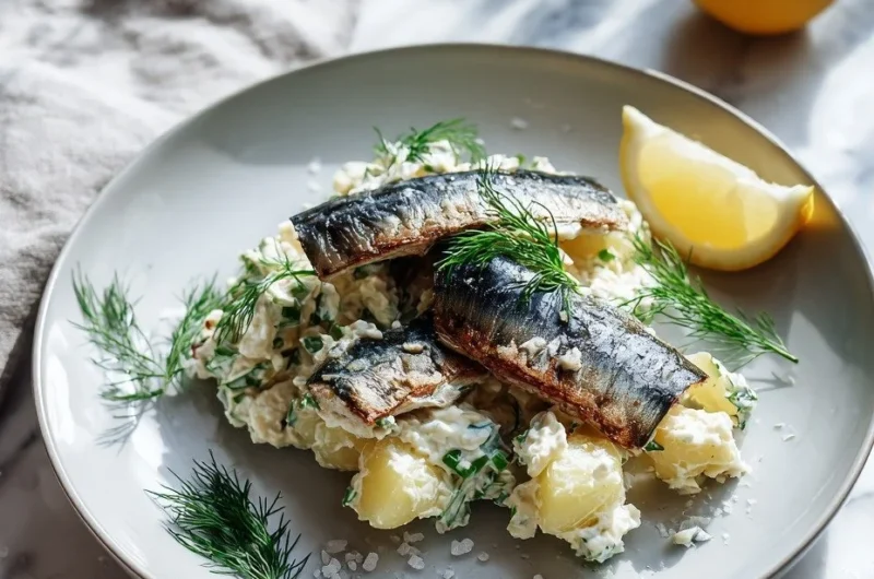 Gordon Ramsay Mackerel and Potato Salad