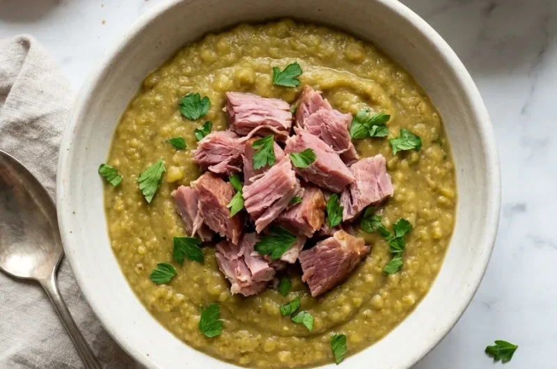 Gordon Ramsay Pease Pudding with Ham Hock