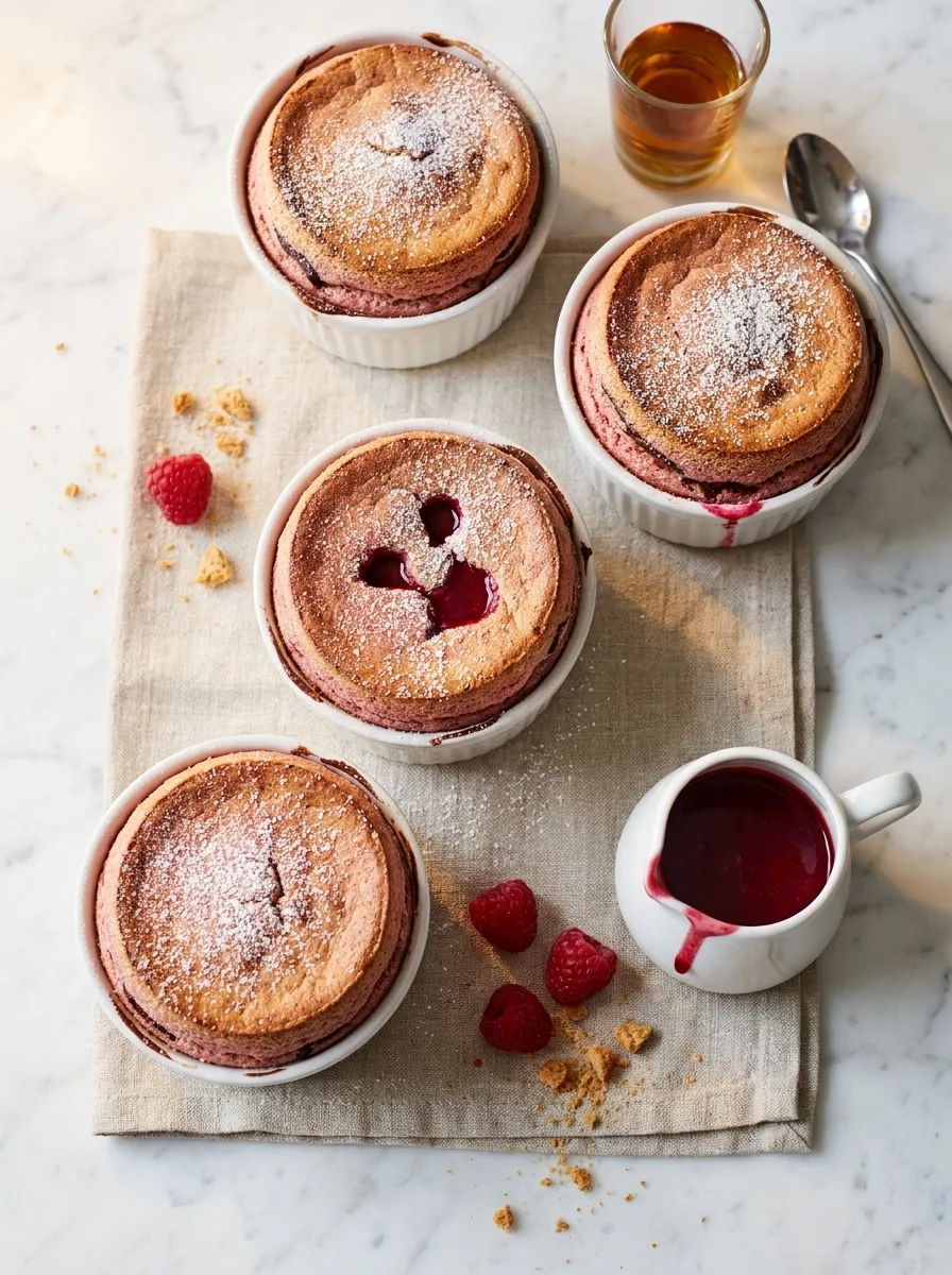 Gordon Ramsay Raspberry Soufflé