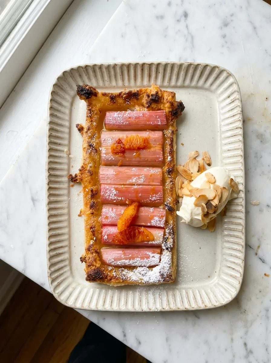Gordon Ramsay Rhubarb Tart