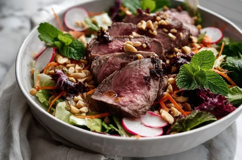 Gordon Ramsay Spicy Beef Salad