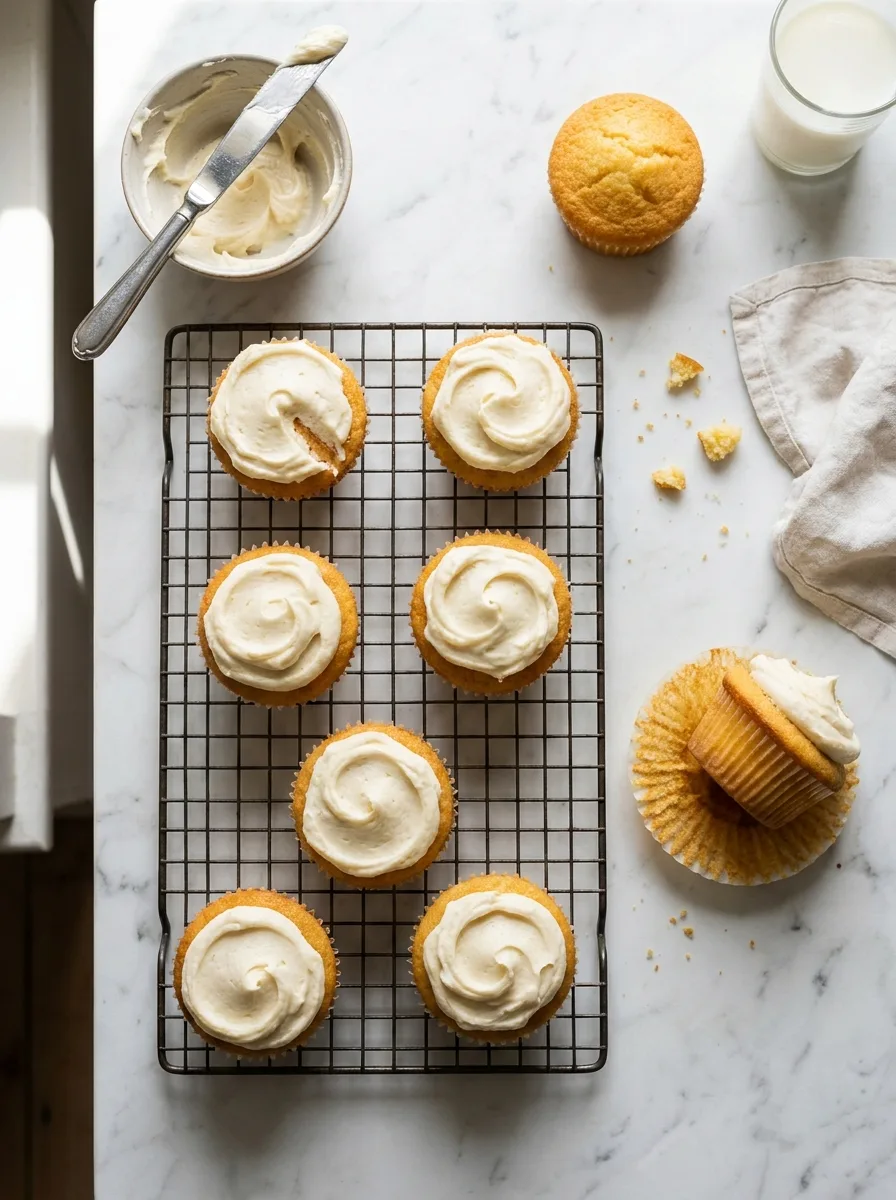 Gordon Ramsay’s Vanilla Cupcakes