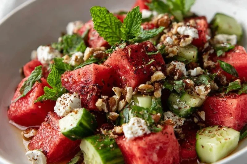 Gordon Ramsay Watermelon Feta Salad