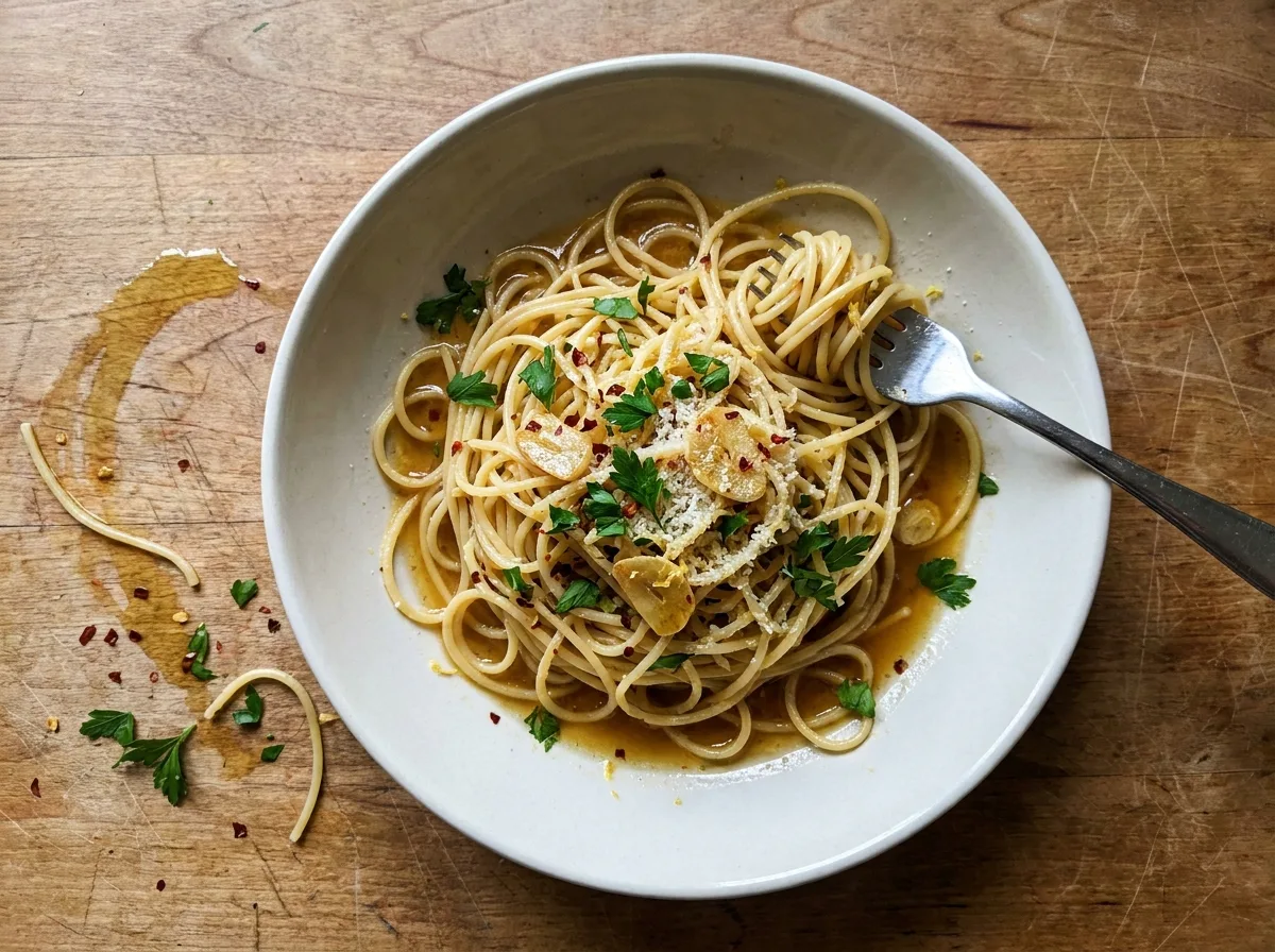 Gordon Ramsay Aglio Olio