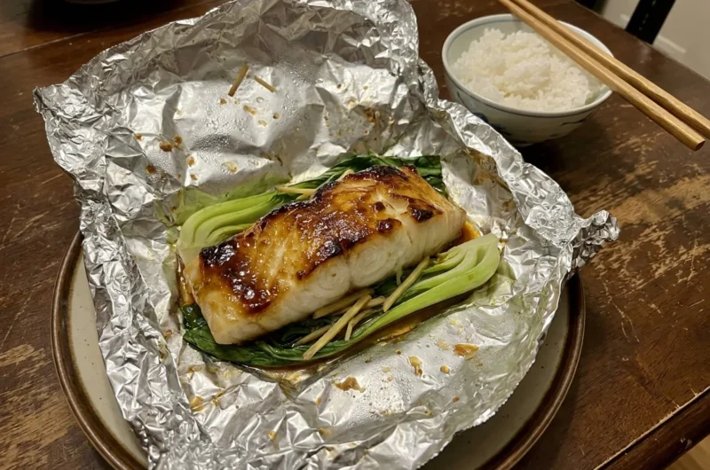 Gordon Ramsay's Miso Chilean Sea Bass en Papillote