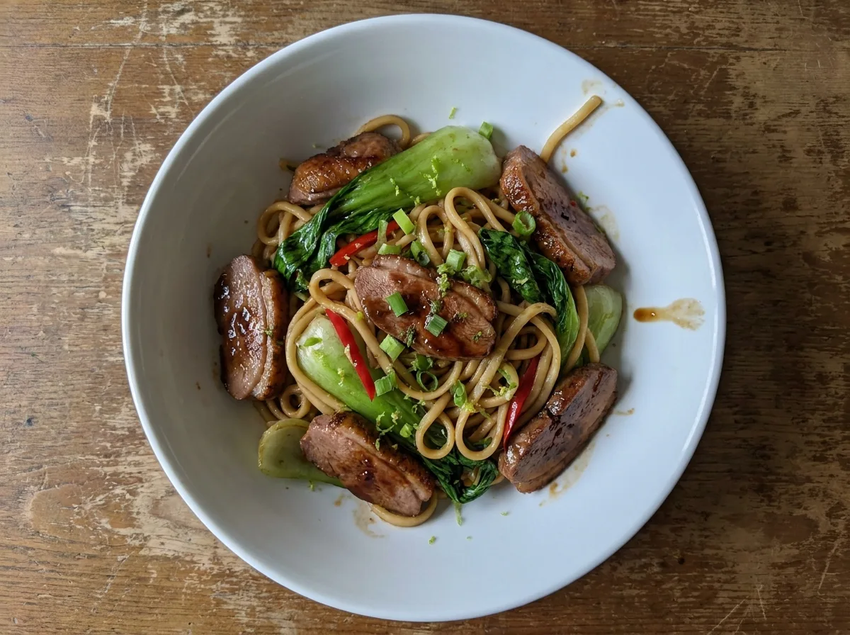 Gordon Ramsay Duck Stir Fry with Noodles