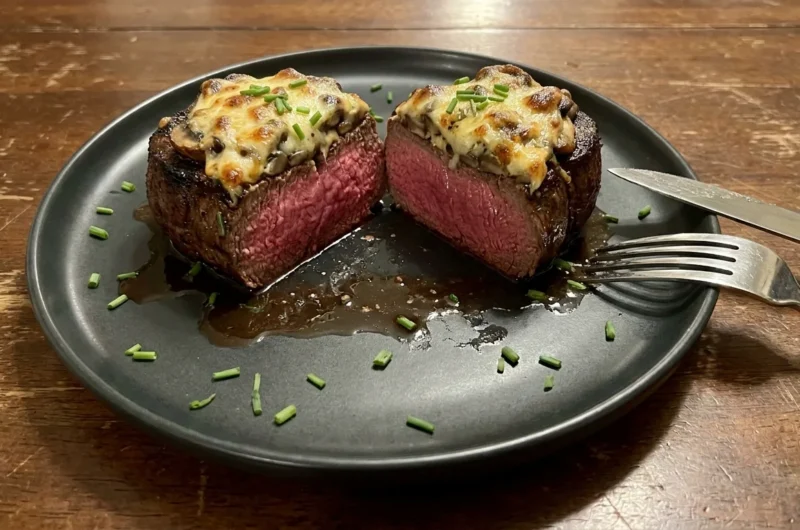 Gordon Ramsay's Filet Mignon with Mushroom Gratin