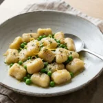Gordon Ramsay’s Homemade Potato Gnocchi with Peas and Parmesan