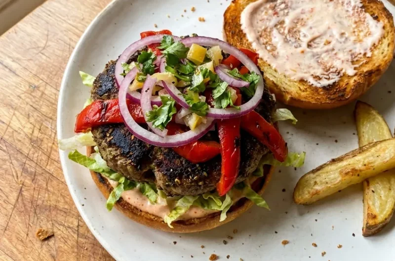 Gordon Ramsay's Lamb Burger