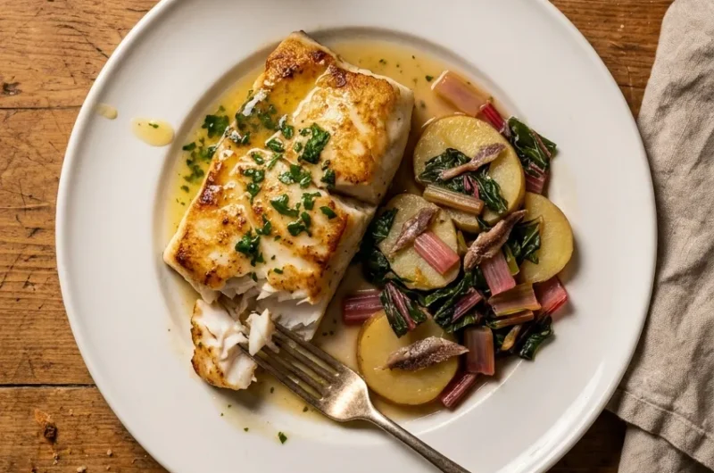 Gordon Ramsay Pan Seared Halibut