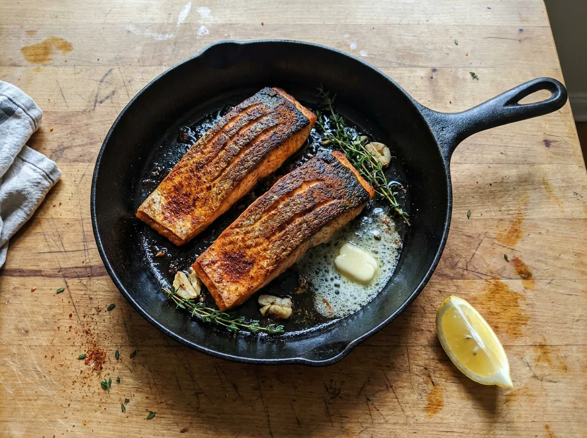 Gordon Ramsay Pan Seared Salmon