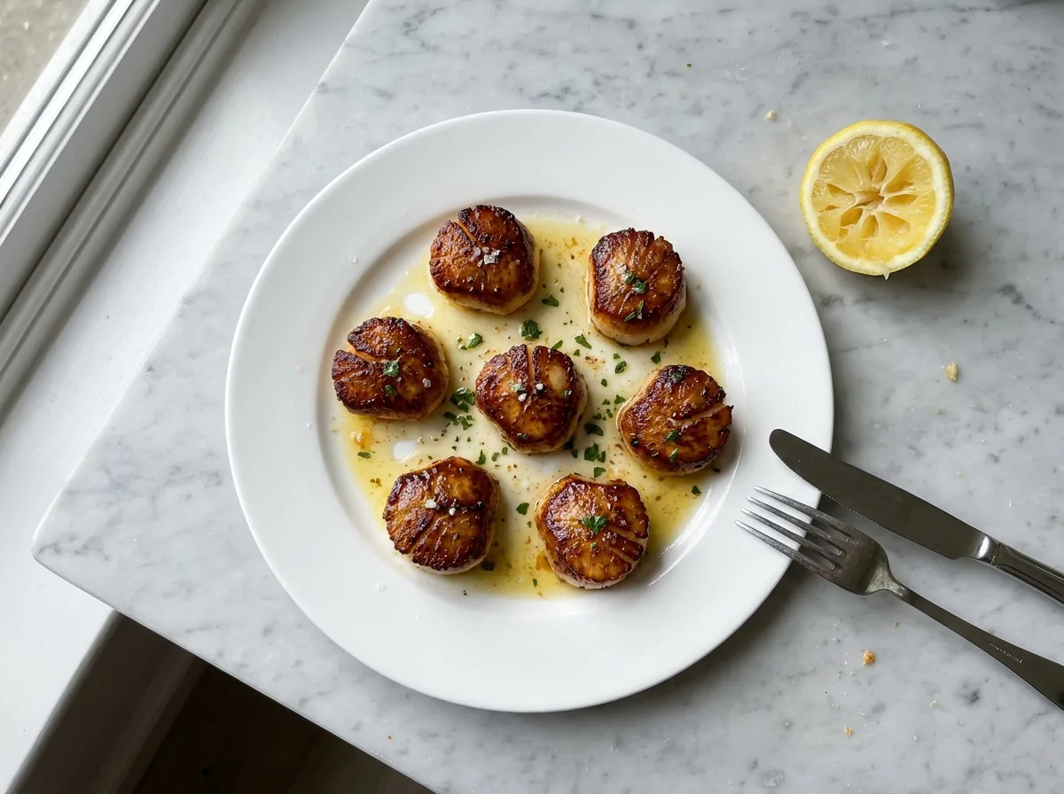 Gordon Ramsay Pan-Seared Scallops