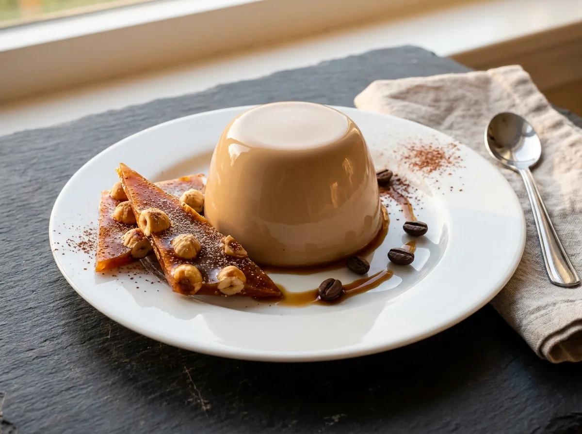 Gordon Ramsay’s Espresso Panna Cotta