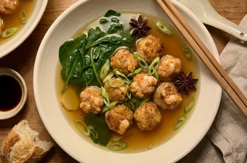 Gordon Ramsay Pork and Prawn Balls