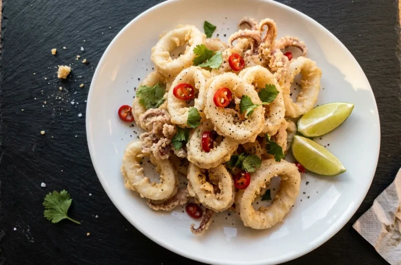 Gordon Ramsay Salt and Pepper Squid (Fried Calamari)