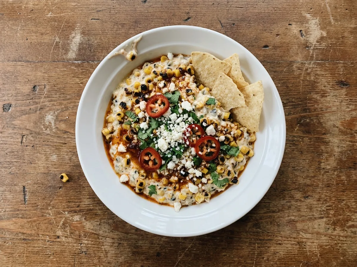Gordon Ramsay Street Corn Dip