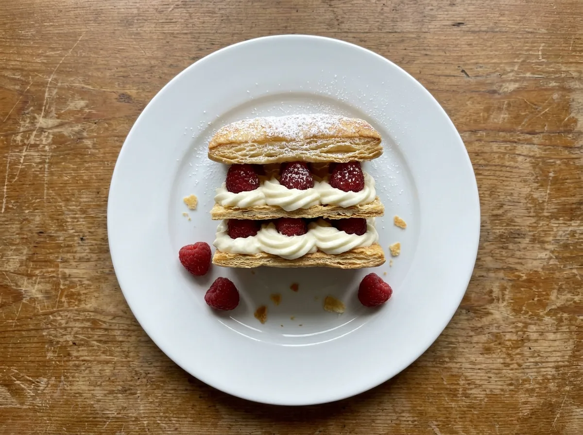 Raspberry Millefeuille