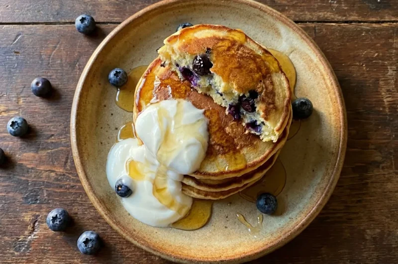 Gordon Ramsay Blueberry Ricotta Pancakes Recipe