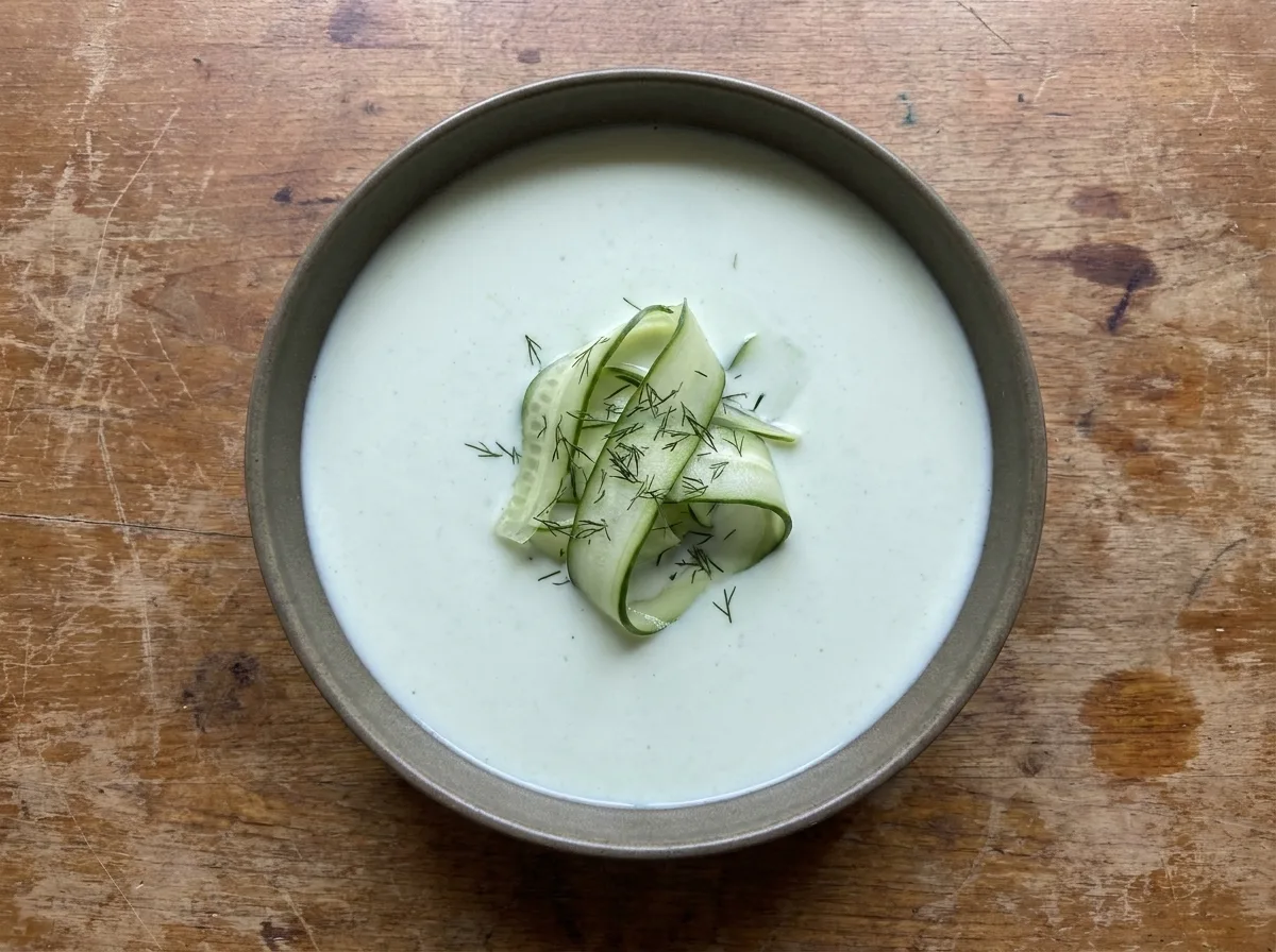 Gordon Ramsay Chilled Cucumber Soup