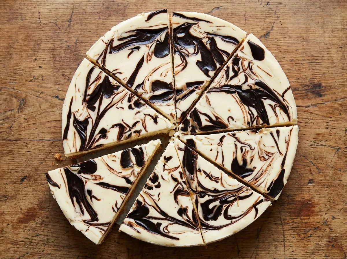 Gordon Ramsay Chocolate Swirl Cheesecake