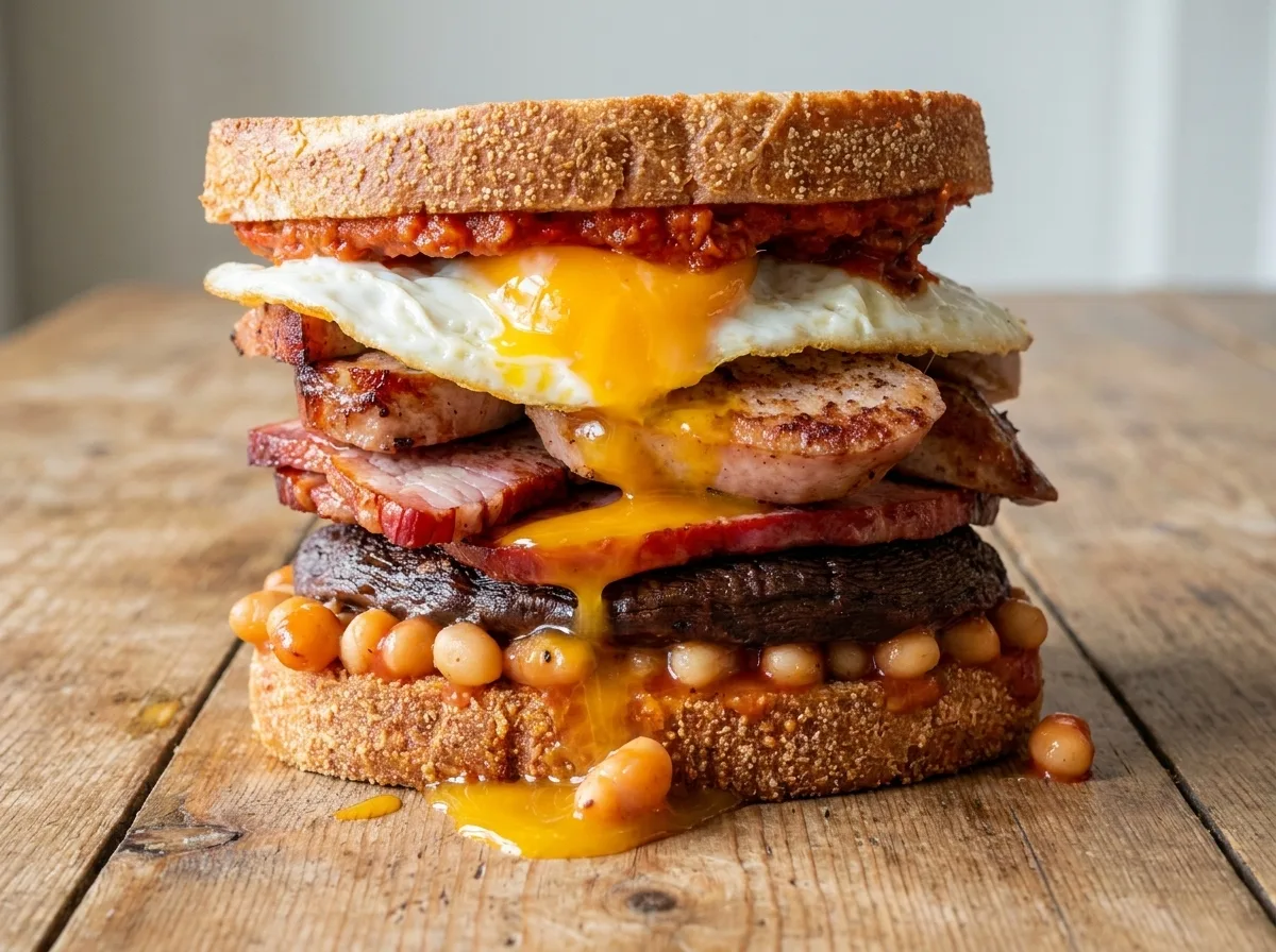Gordon Ramsay Full English Breakfast Sandwich