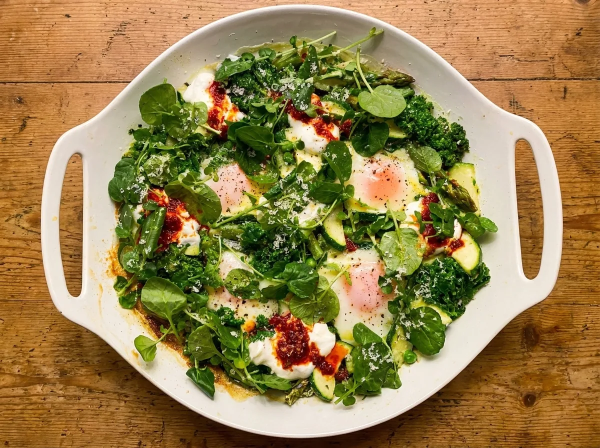 Gordon Ramsay Green Shakshuka