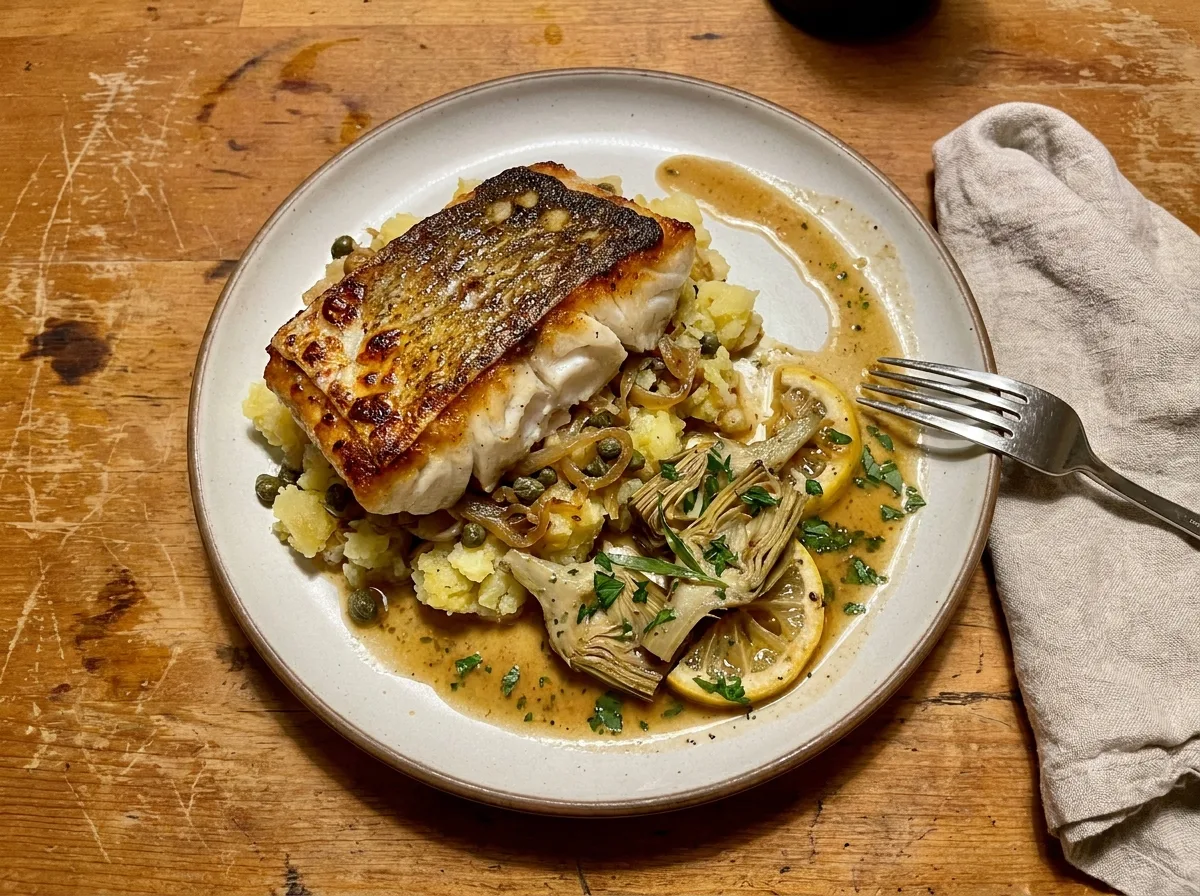 Gordon Ramsay Pan Seared Cod