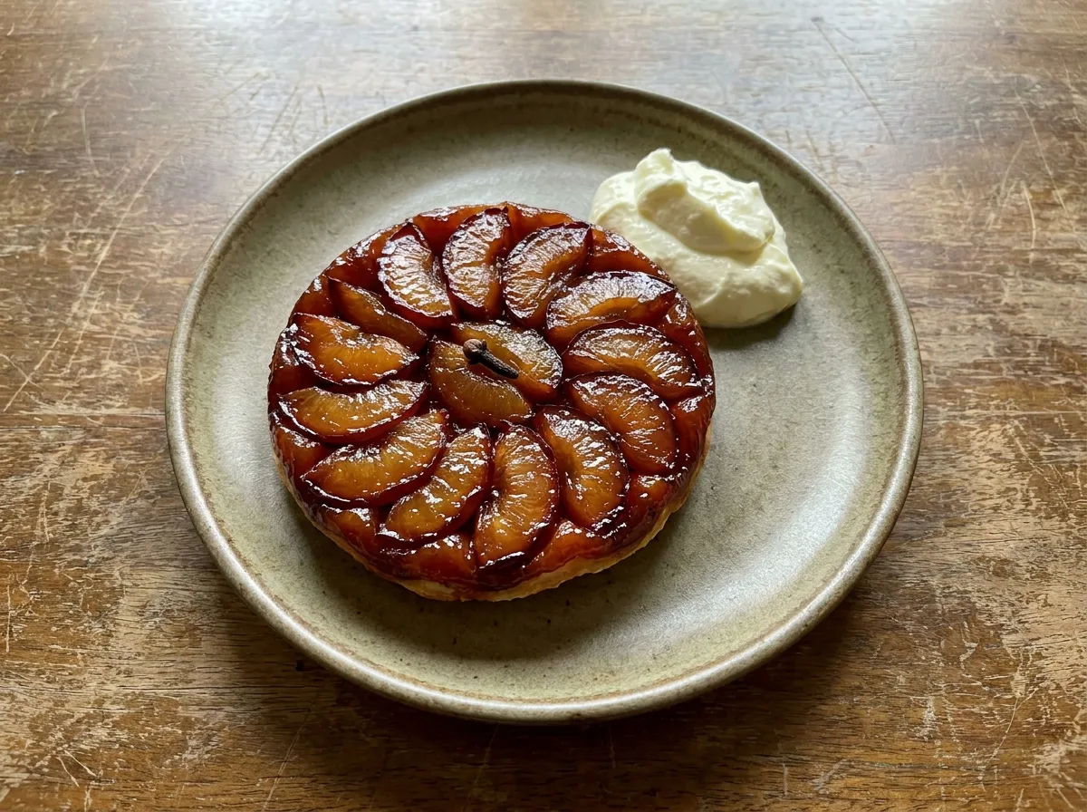 Gordon Ramsay Plum Tarts (Tarte Tatin Style)