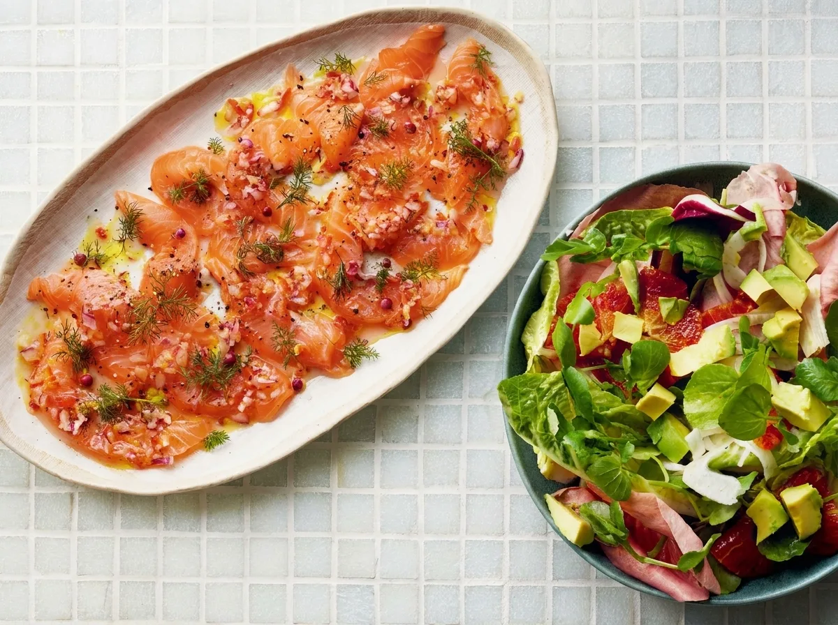 Gordon Ramsay Salmon Ceviche