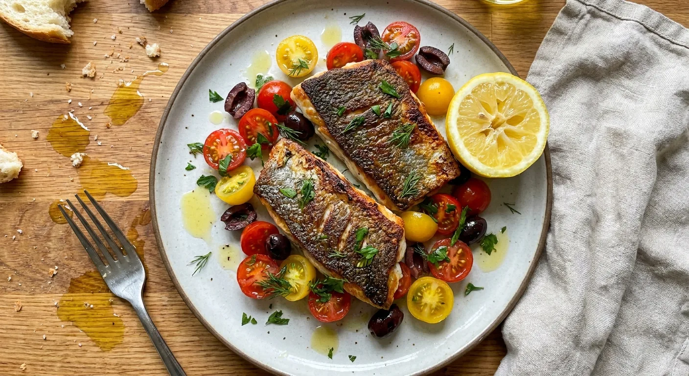 Gordon Ramsay’s Sea Bream with Tomato and Herb Salsa