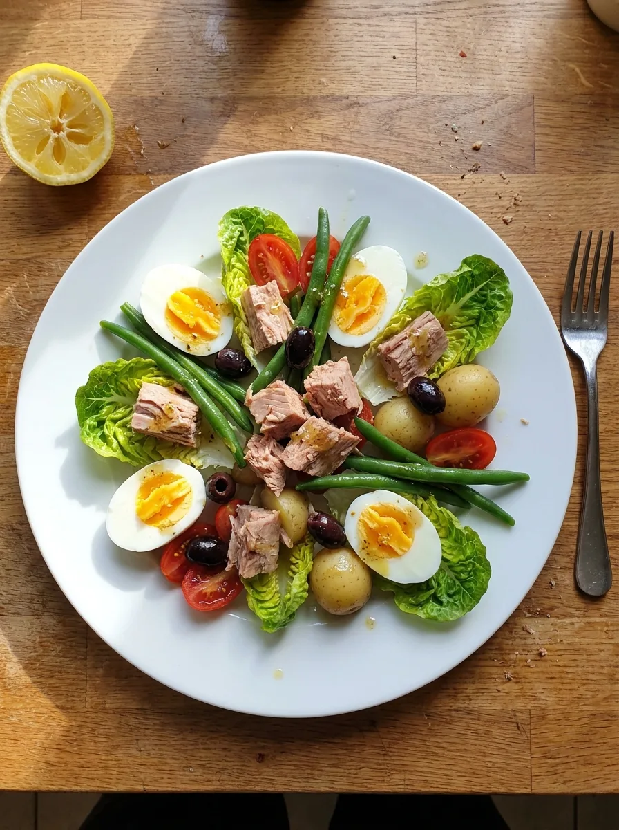 Gordon Ramsay Tuna Niçoise Salad